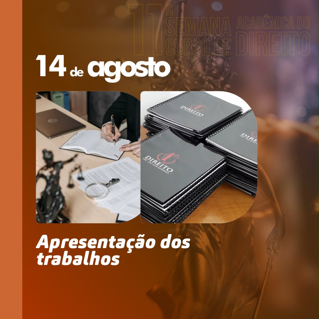 Programação do dia 14